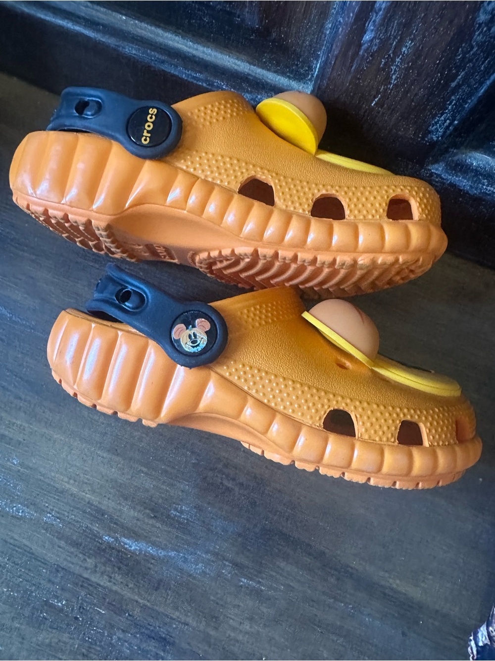 Disney Pumpkin Mickey Clog Sandals from Disneyland - Picture 13 of 14